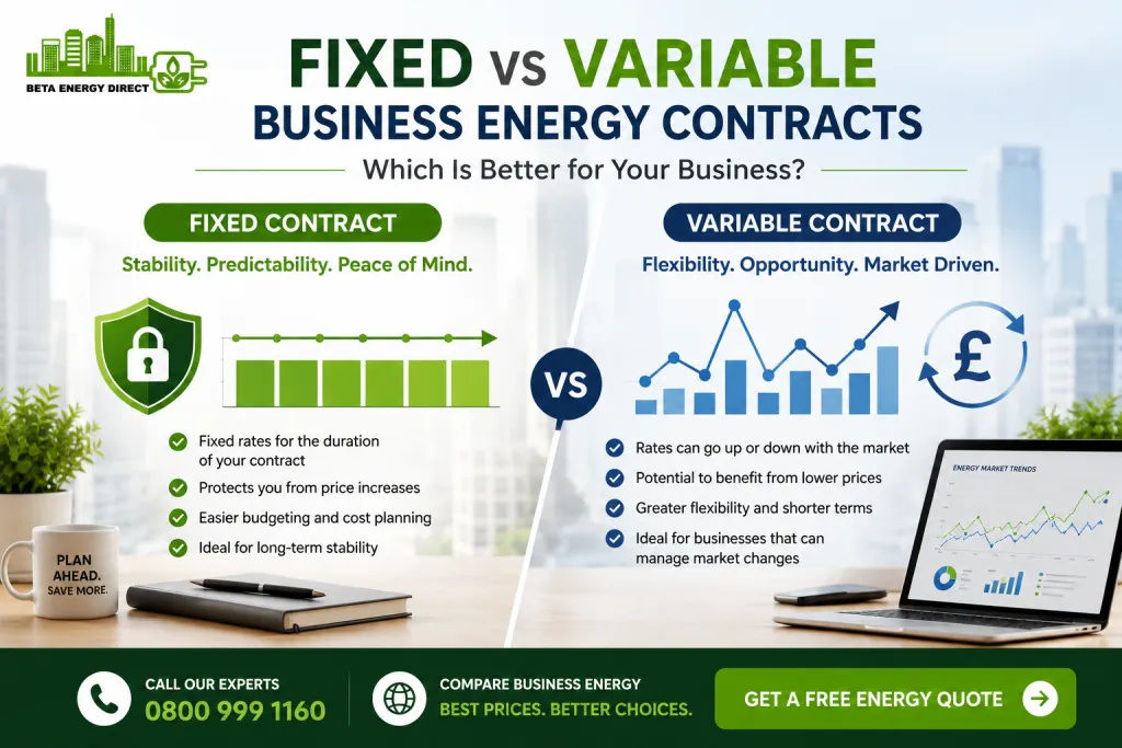 Fixed vs Variable Business Energy Contracts: Which Is Better?