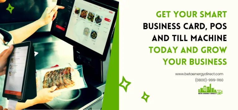 Get Your Smart Business Card, POS and Till Machine Today and Grow Your Business