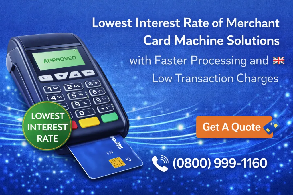 Lowest Interest Rate of Merchant Card Machine Solutions