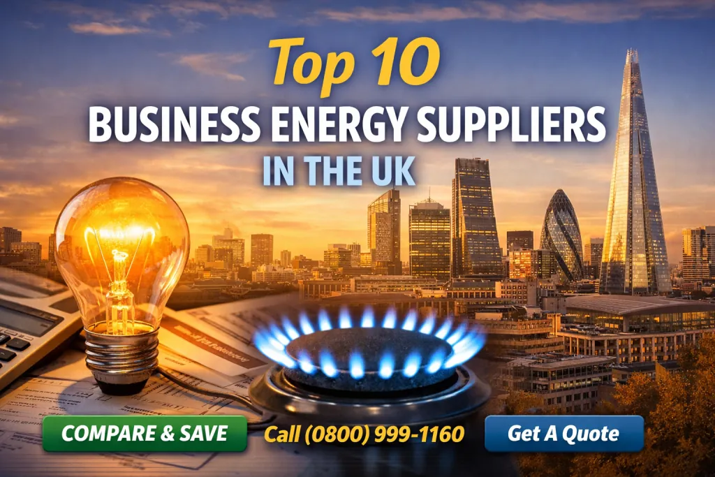 Top 10 Business Energy Suppliers in UK
