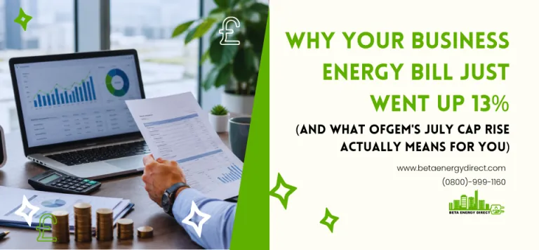 Why Your Business Energy Bill Just Went Up 13%