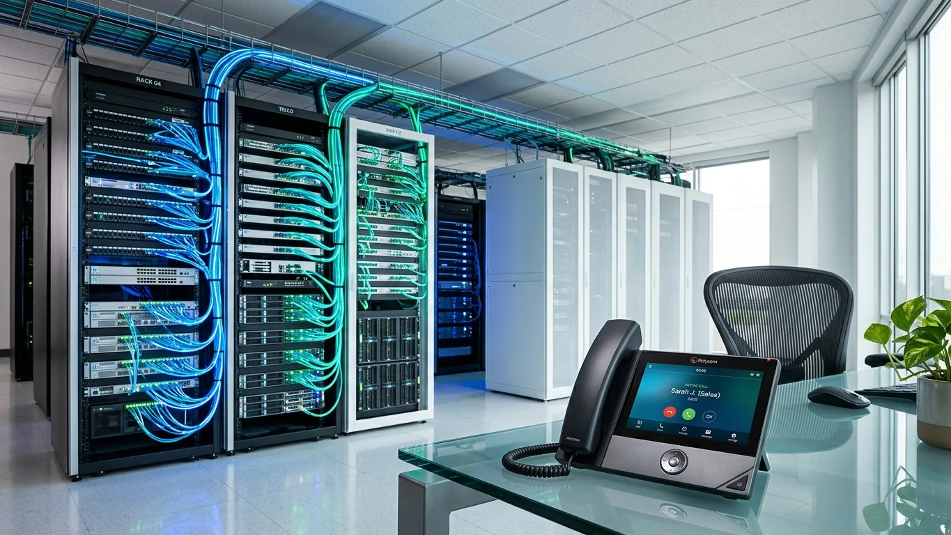 Cloud Hosted VoIP Phone System and Deskphone Hardware