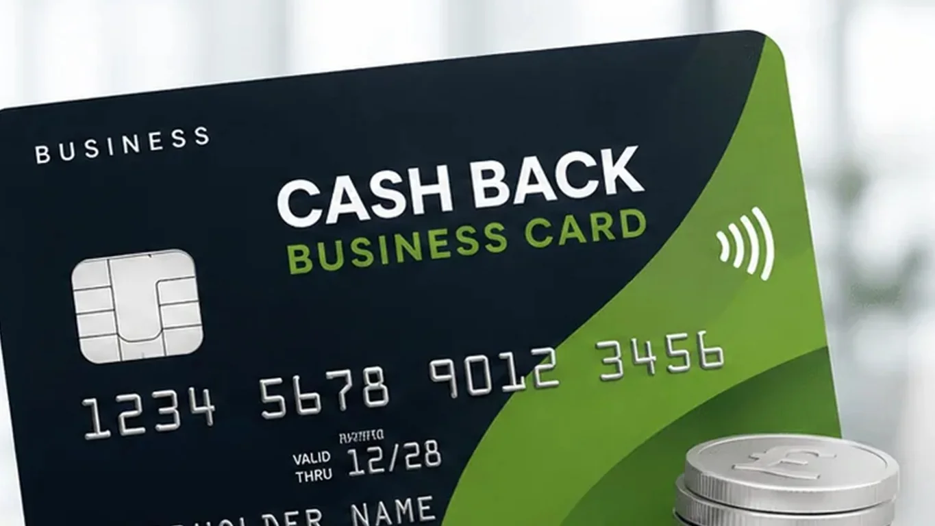 Corporate Cashback Card Earning Rewards on Business Expenses